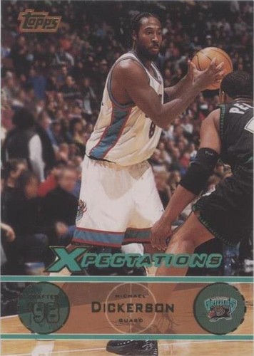 2001-02 Topps Xpectations - Michael Dickerson #72