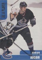 1999-00 In the Game Be A Player Memorabilia - Adrian Aucoin #292