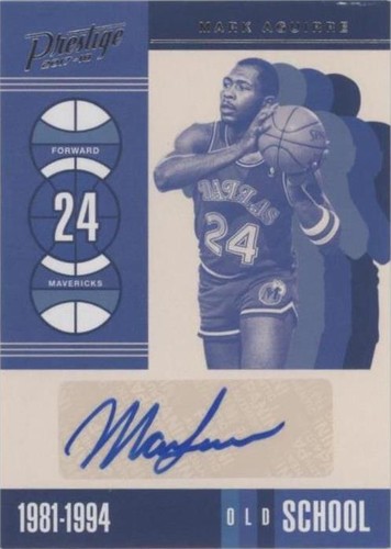 2017-18 Panini Prestige - Mark Aguirre #OS-MAG