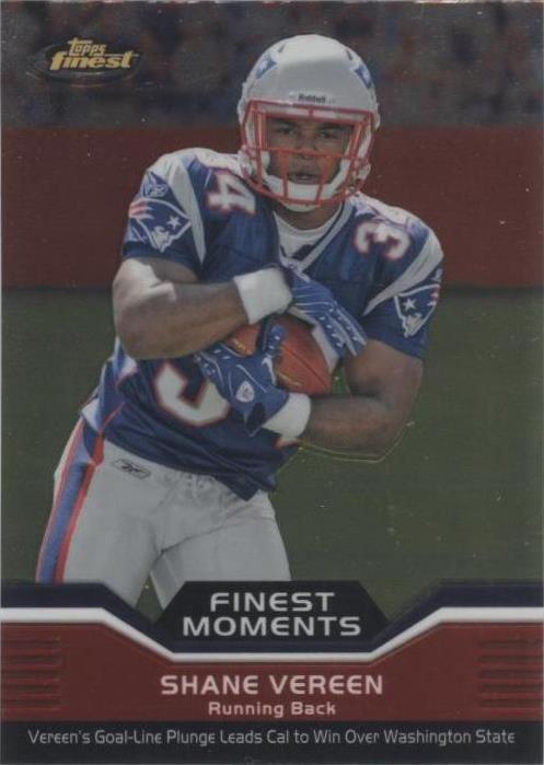 2011 Topps Finest Shane Vereen #FM-SV