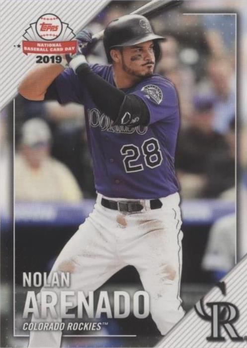 2019 Topps National Baseball Card Day - Nolan Arenado #10