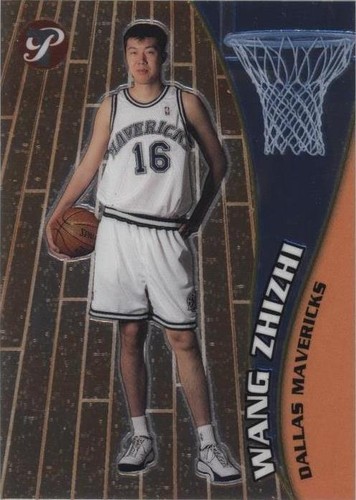 2001-02 Topps Pristine - Wang Zhizhi #43
