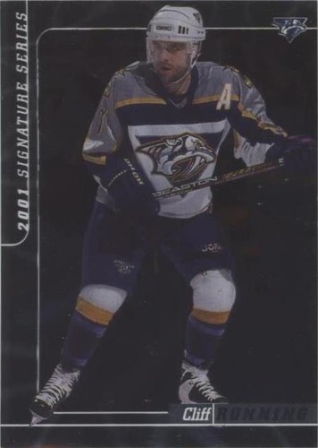 2000-01 In the Game Be A Player Signature Series - Cliff Ronning #242