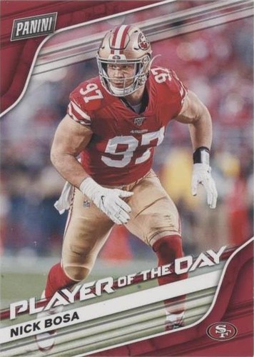2020 Panini Player of the Day Nick Bosa #46