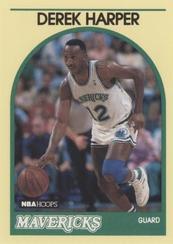1989-90 NBA Hoops Superstars - Derek Harper #20