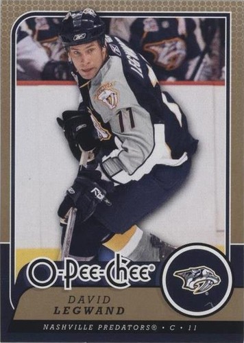 2008-09 O-Pee-Chee - David Legwand #85