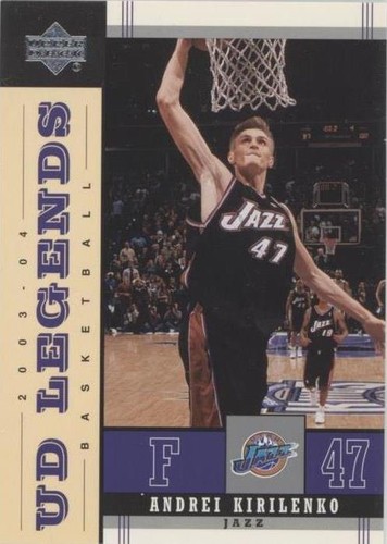 2003-04 Upper Deck UD Legends - Andrei Kirilenko #85
