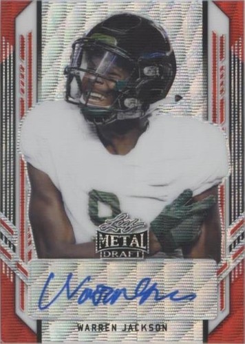 2021 Leaf Metal Draft Warren Jackson #PA-WJ1