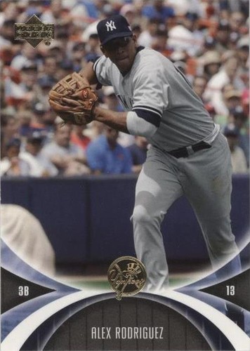 2005 Upper Deck Mini Jersey Collection - Alex Rodriguez #43