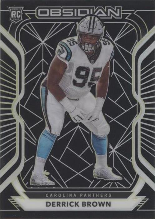 2020 Panini Obsidian Derrick Brown #151