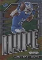 2022 Panini Prizm Amon-Ra St. Brown #H-13