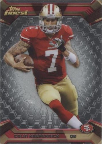 2013 Topps Finest Colin Kaepernick #30