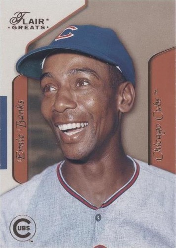 2003 Flair Greats - Ernie Banks #14