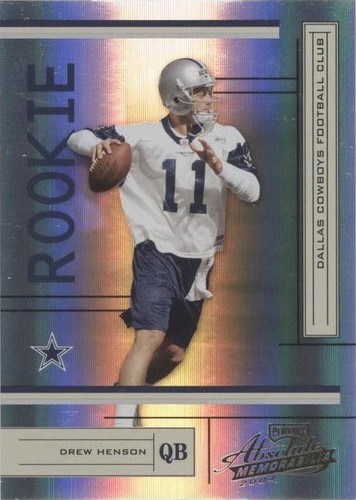 2004 Playoff Absolute Memorabilia Drew Henson #165