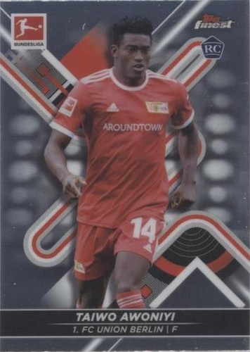 2021-22 Topps Finest Bundesliga Taiwo Awoniyi #19
