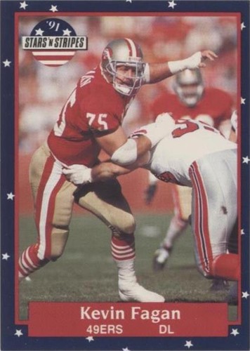 1991 Stars 'n Stripes Kevin Fagan #105
