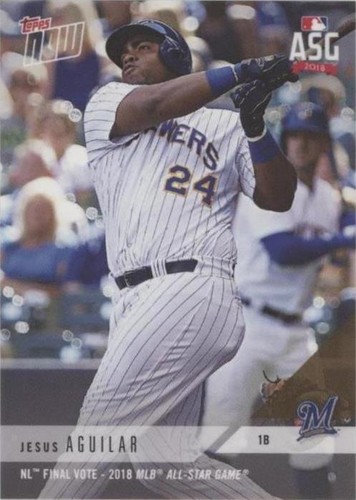 2018 Topps Now - Jesus Aguilar #AS-41