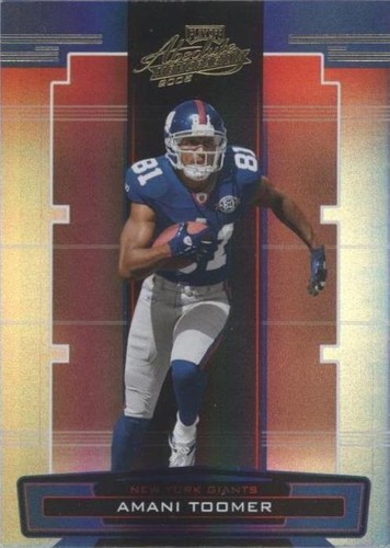 2005 Playoff Absolute Memorabilia Amani Toomer #97