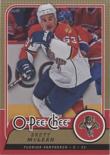 2008-09 O-Pee-Chee - Brett Mclean #365