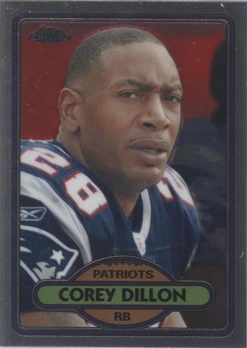 2005 Topps Chrome Corey Dillon #TB25
