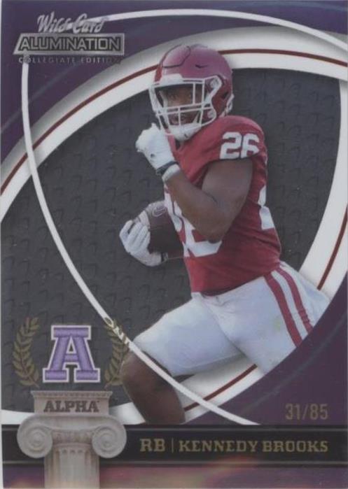 2021 Wild Card Alumination NIL Collegiate Edition Kennedy Brooks #ANA-12