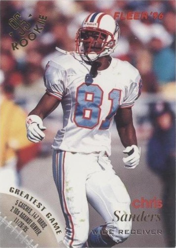 1996 Fleer Chris Sanders #55