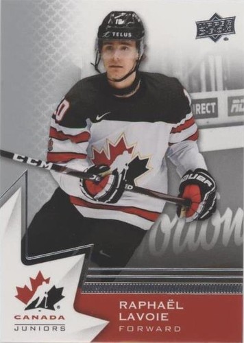 2020-21 Upper Deck Team Canada Juniors - Raphael Lavoie #31