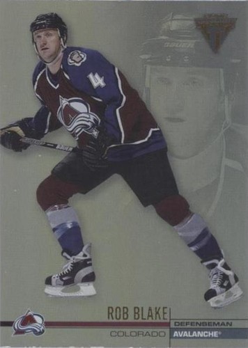 2001-02 Pacific Private Stock Titanium - Rob Blake #34