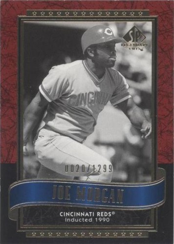 2003 SP Legendary Cuts - Joe Morgan #64