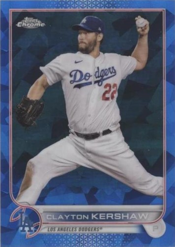 2022 Topps Chrome Sapphire Edition - Clayton Kershaw #41