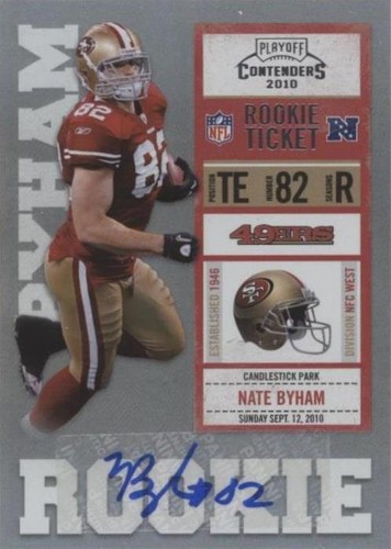 2010 Playoff Contenders Nate Byham #175