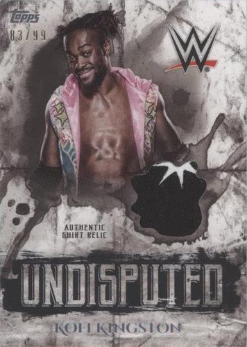 2018 Topps WWE Undisputed - Kofi Kingston #UR-KK