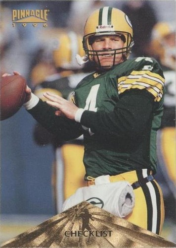 1996 Pinnacle Brett Favre #196