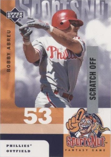 2003 Upper Deck MVP - Bobby Abreu #SN42