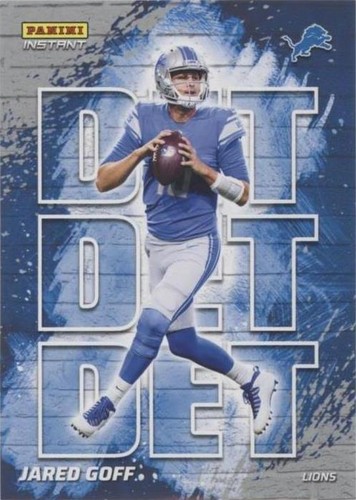 2021 Panini Instant NFL Jared Goff #MC11
