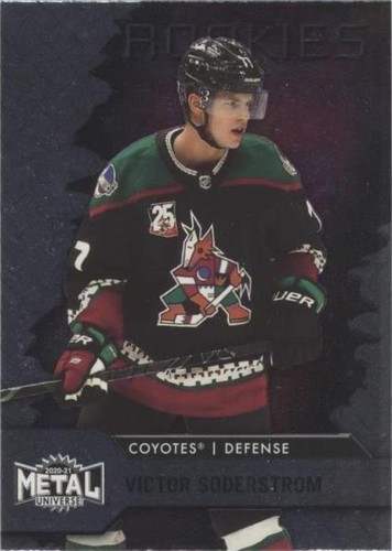 2020-21 Skybox Metal Universe - Victor Soderstrom #119