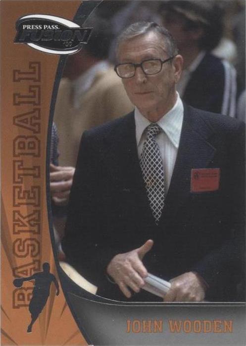 2009 Press Pass Fusion - John Wooden #33