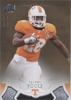 2011 Upper Deck Exquisite Collection Tauren Poole #ER-TP