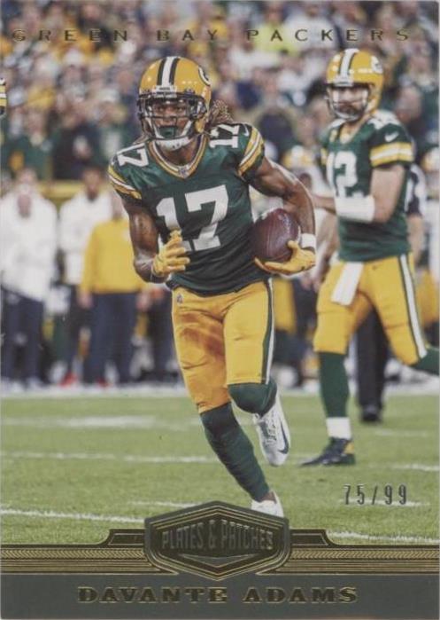 2019 Panini Plates & Patches Davante Adams #38