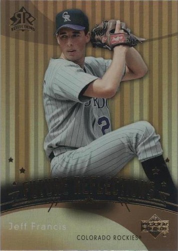2005 Upper Deck Reflections - Jeff Francis #112