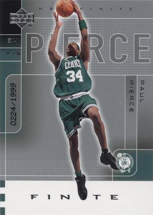 2002-03 Upper Deck Finite - Paul Pierce #7