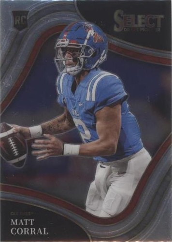 2022 Panini Select Draft Picks Matt Corral #108