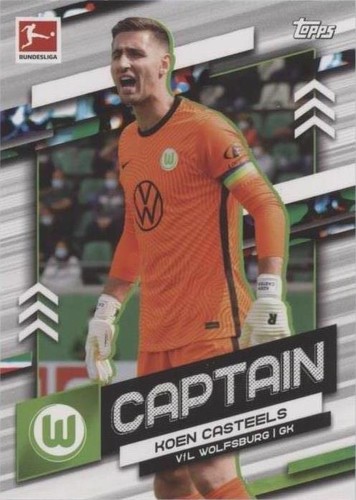 2021-22 Topps Bundesliga Koen Casteels #TC-KC