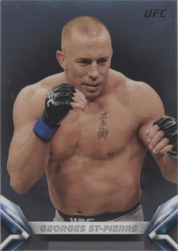 2018 Topps Chrome UFC - Georges St-Pierre #UFCK-GS