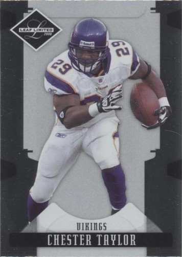 2008 Leaf Limited Chester Taylor #58