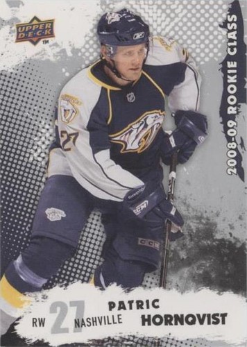 2008-09 Upper Deck Rookie Class - Patric Hornqvist #40