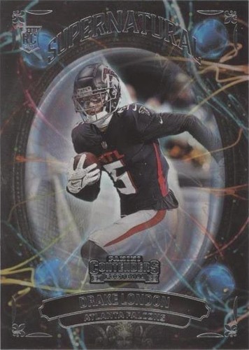 2022 Panini Contenders Drake London #SN-DLO