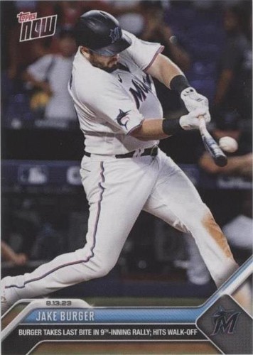 2023 Topps Now - Jake Burger #705