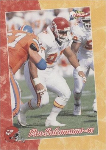 1993 Pacific Dan Saleaumua #345