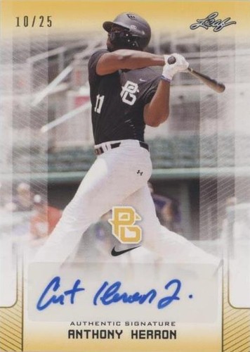 2017 Leaf Perfect Game National Showcase - Anthony Herron #BA-AH2